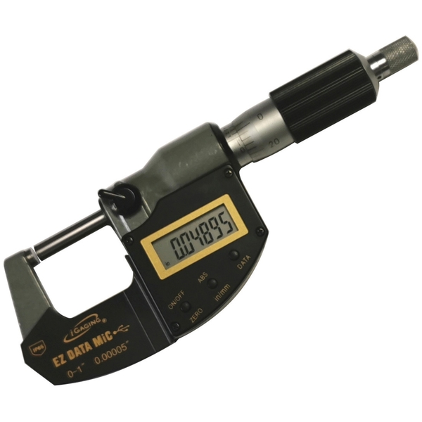 Igaging 1-2" iP65 EZ Data Twin-Force Digital Micrometer - 35-065-U02 35-065-U02